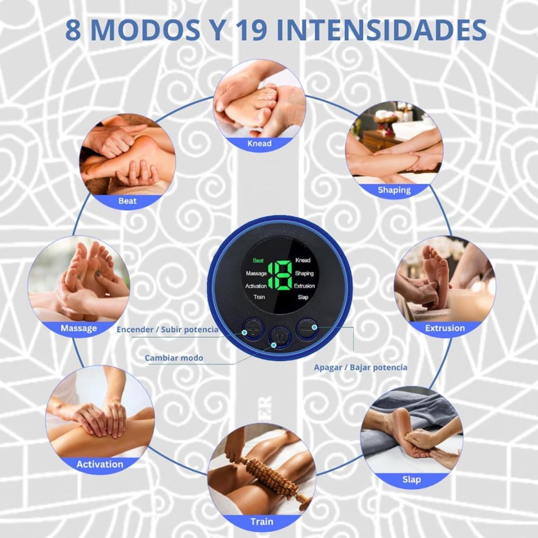 Masajeador EMS Profesional Electroestimulación ActiveFit Pro™